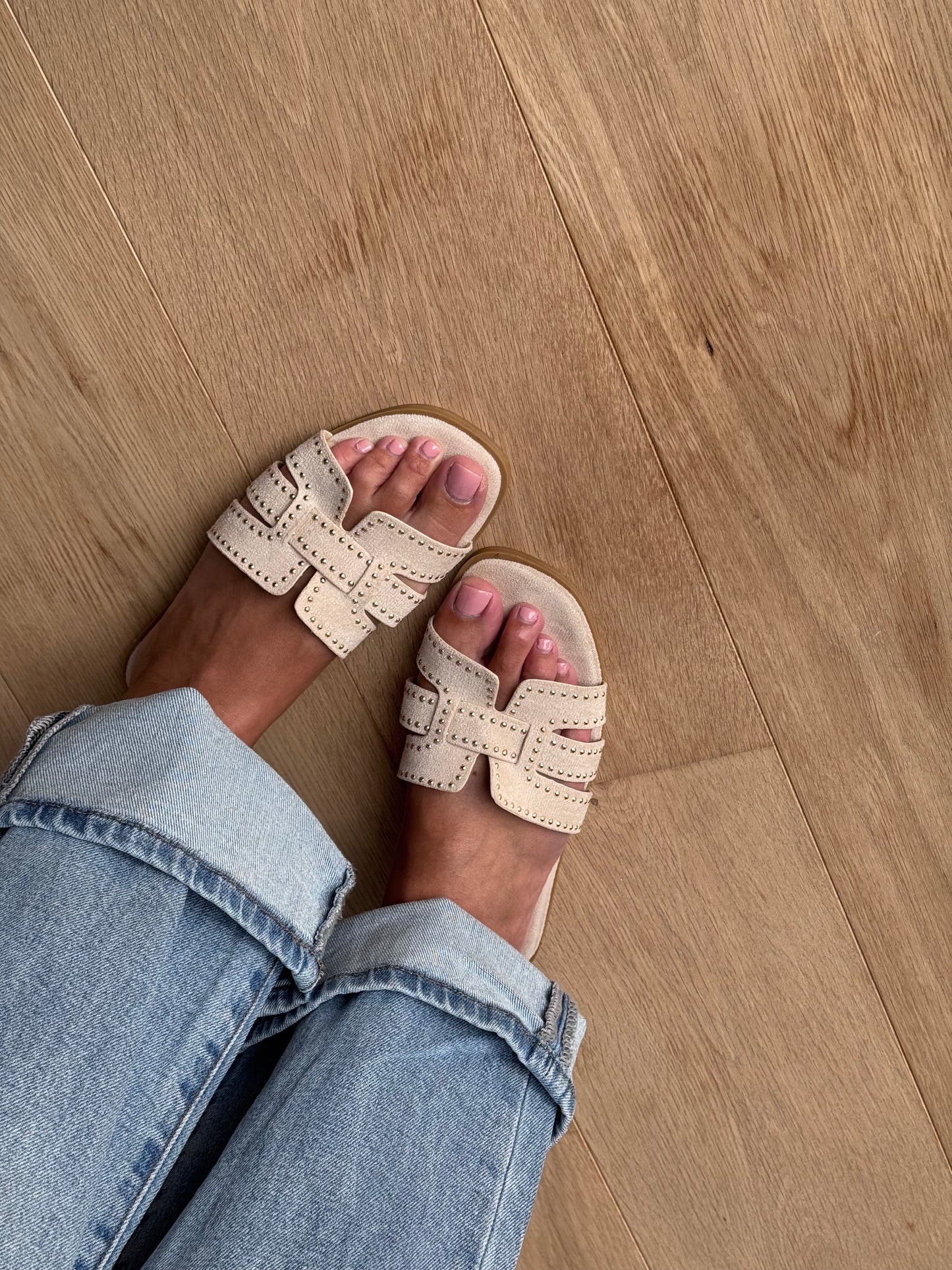 Suéde Flipflops