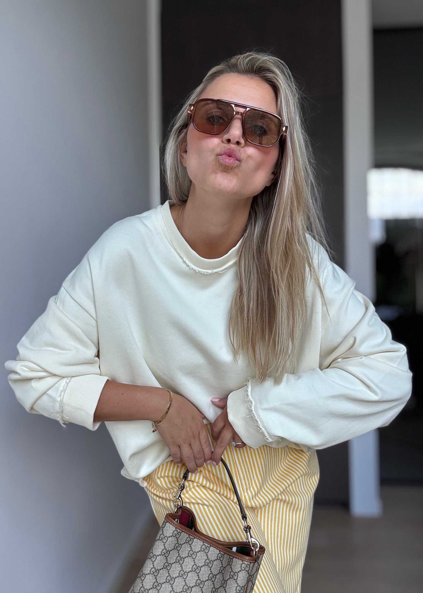 Oversized trui