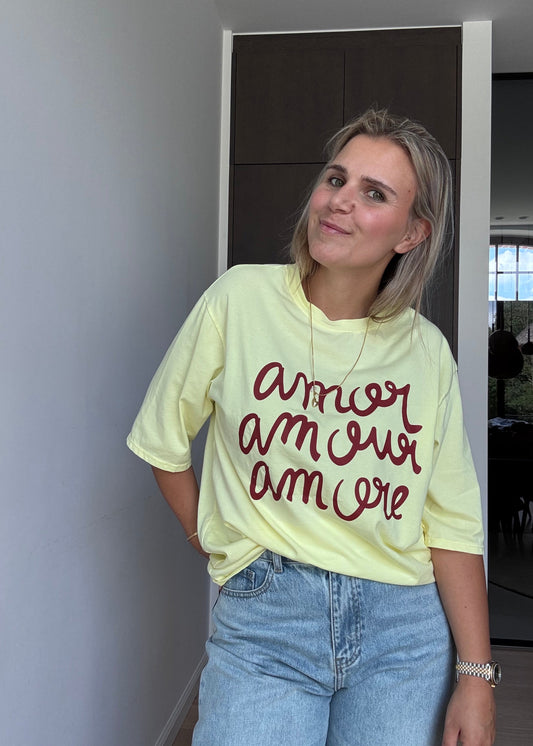 T-shirt Amour