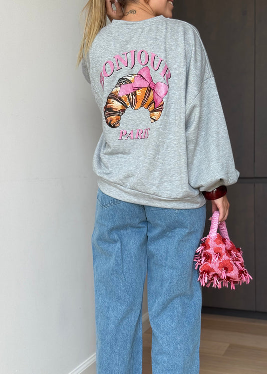 Sweater "Hello Paris"