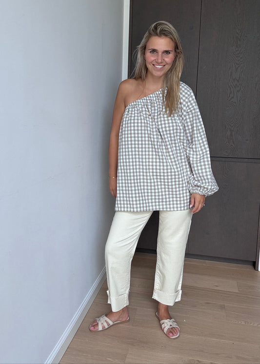 Top met ruitjes